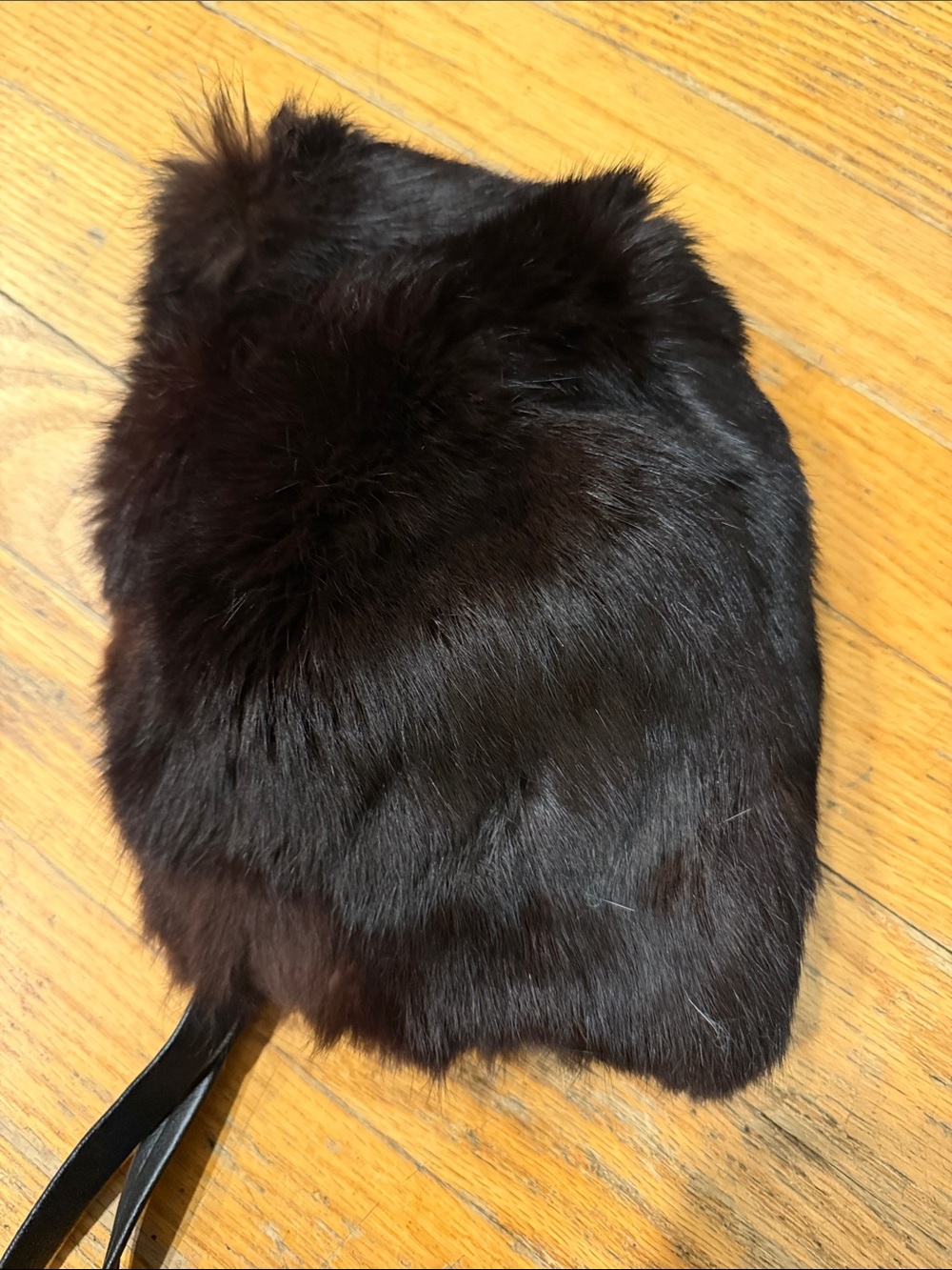 🍁CHILDS FUR HAT - DARK BROWN🍁